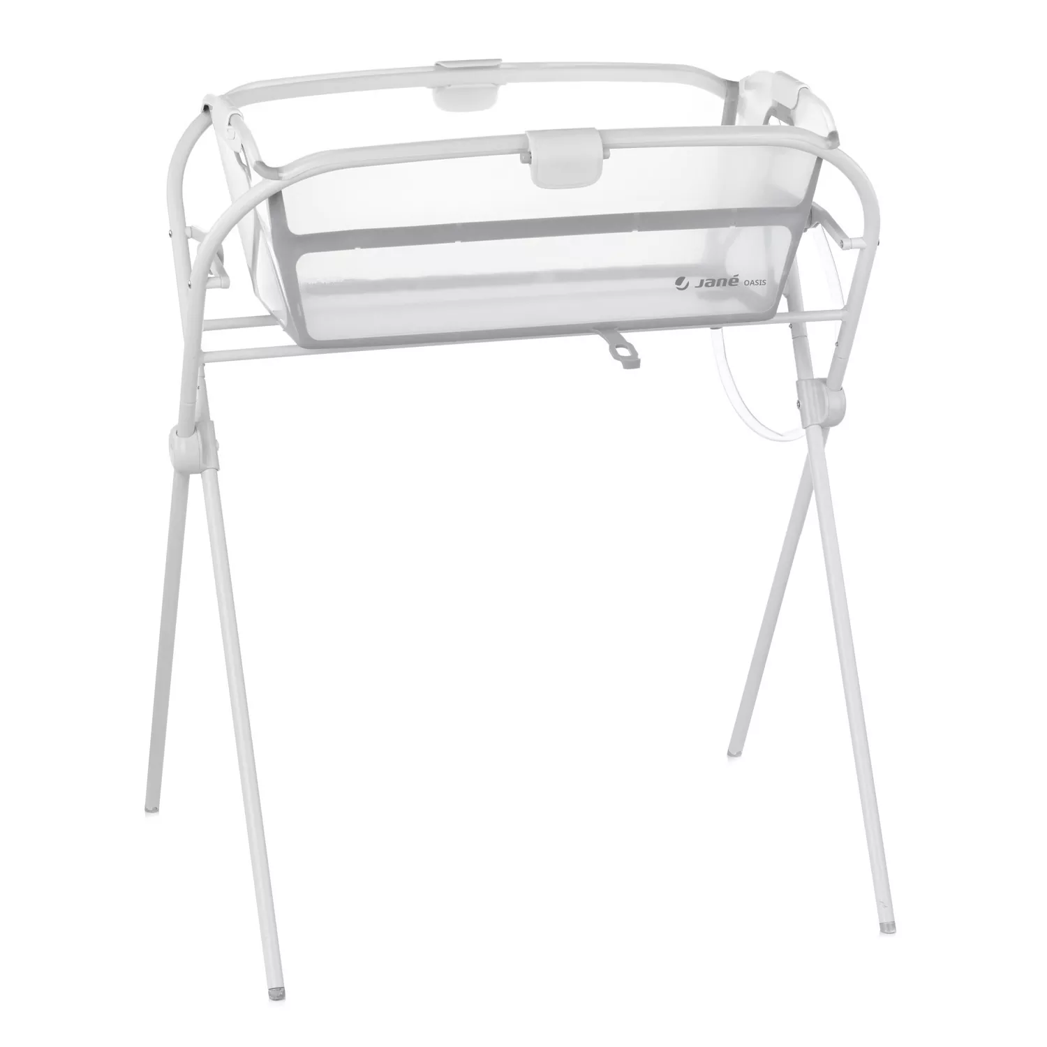 Bañera Plegable con Soporte de Bebe Oasis Blanco Jane